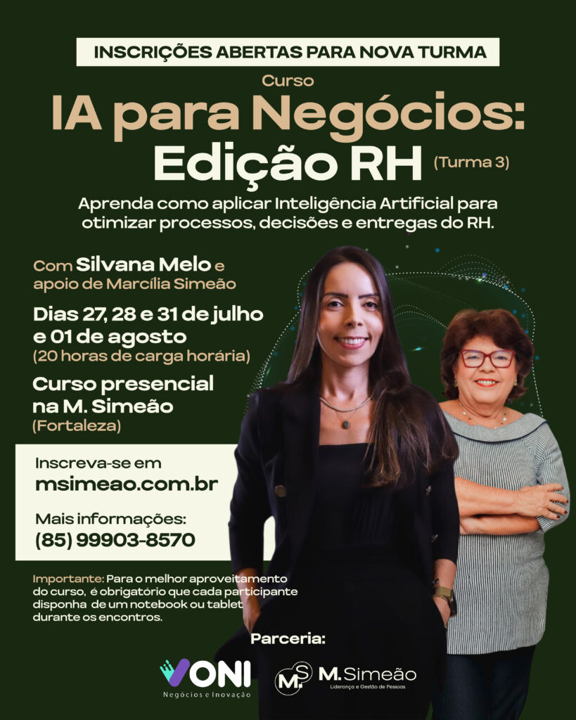 Curso IA para Negócios: Edição RH (3ª turma) [2026.2]